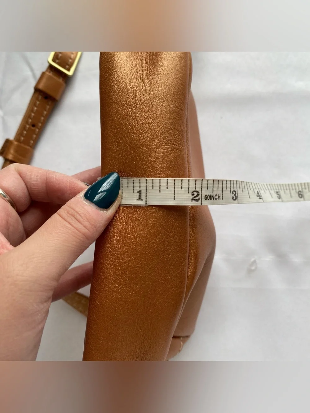 Portland Leather Goods Havana Small Leather Camera Crossbody Bag - Retired - Picture 16 of 16